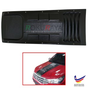 Toyota Hilux Revo Rogue Engine Hood Air Scoop Vent Bonnet Cover With Stainless Steel Nuts
